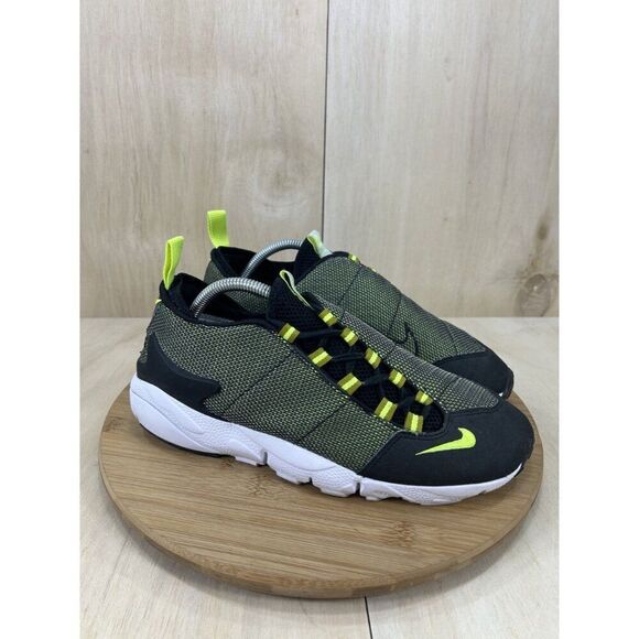 Nike Air Footscape NM Green Black Athletic Training Shoes Mens Size 9 - Picture 3 of 8